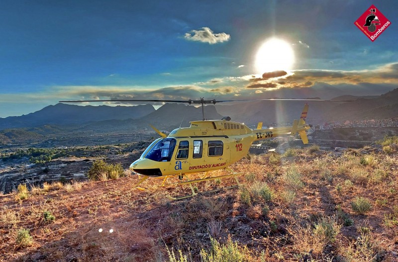 <span style='color:#780948'>ARCHIVED</span> - Second helicopter added to the Fire Brigade in Alicante for the summer