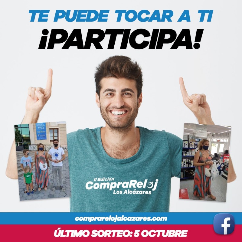<span style='color:#780948'>ARCHIVED</span> - Win 1,000 euros to spend in Los Alcazares 90-minute shopping dash