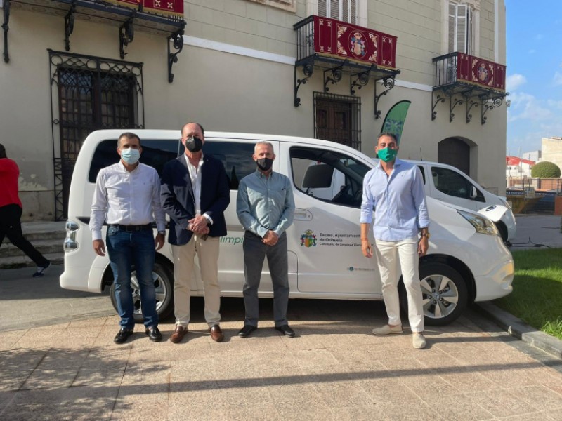 <span style='color:#780948'>ARCHIVED</span> - Orihuela Council adds 100 per cent electric vehicles to its fleet