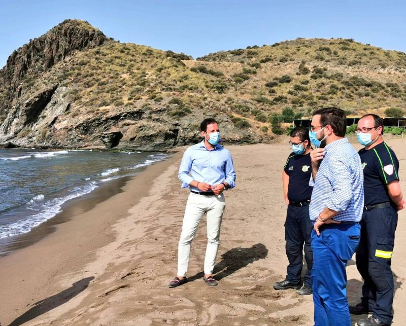 <span style='color:#780948'>ARCHIVED</span> - Calnegre beach in Lorca is awarded the prestigious Blue Flag for yet another year