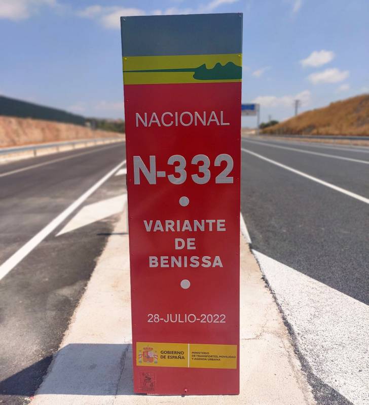 <span style='color:#780948'>ARCHIVED</span> - N-332 Benissa bypass opens following 38 million euro investment