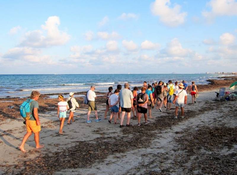 <span style='color:#780948'>ARCHIVED</span> - August 7 Free guided walk to see Posidonia seagrass at the beaches of San Pedro del Pinatar