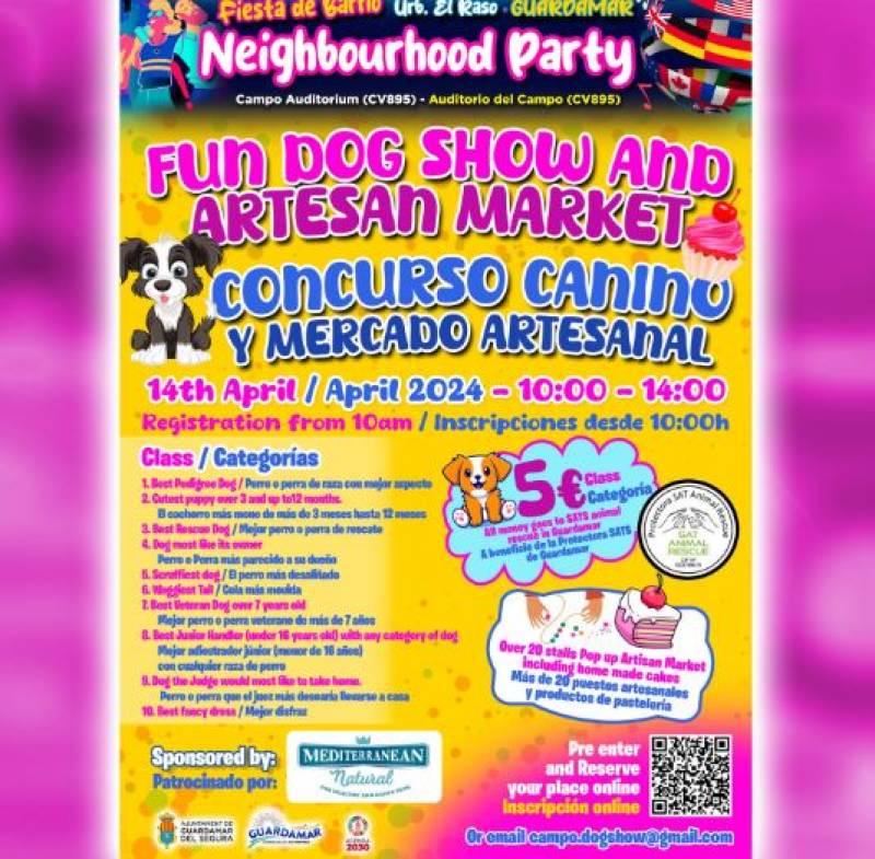April 11-14 Guardamar Neighbour Party featuring food, entertainment and more