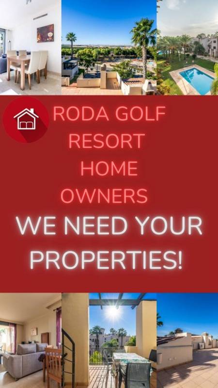 More properties for sale needed on Roda Golf Resort