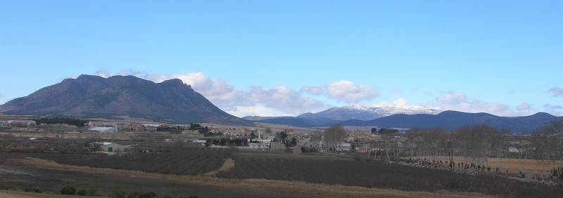 The village of Barranda in Caravaca de la Cruz