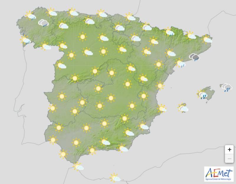 Spain weekend weather forecast Sept 5-8: South dries out by the north stays rainy