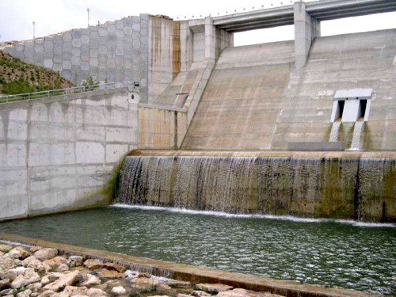 Water levels in Murcia's reservoirs after the recent rain