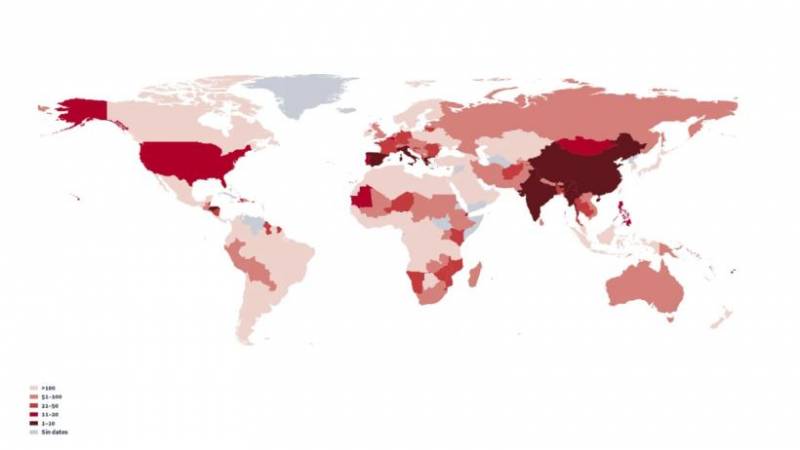 Spain ranked eighth among countries most affected by extreme weather events