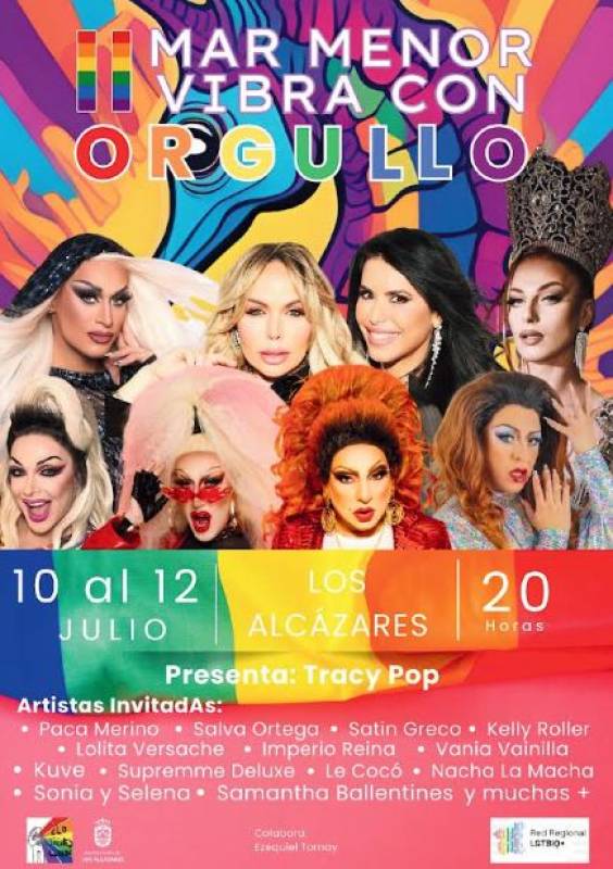 July 7-12 LGBTIQ+ Pride events in Los Alcázares