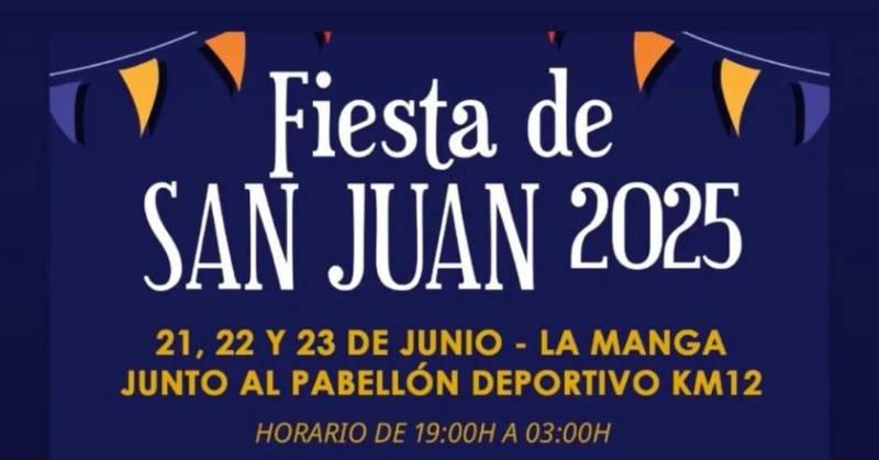 June 21, 22 & 23 San Juan Fiesta in La Manga