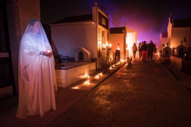 October 25 Traditional performance of Don Juan Tenorio in the cemetery of San Javier