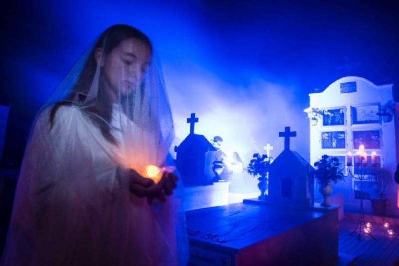 October 25 Traditional performance of Don Juan Tenorio in the cemetery of San Javier