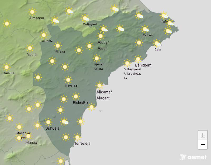 Costa Blanca to get October heatwave: Alicante weather forecast October 20-23