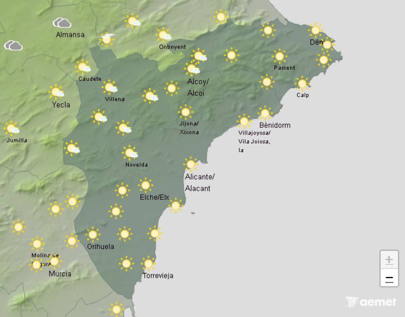 Costa Blanca to get October heatwave: Alicante weather forecast October 20-23