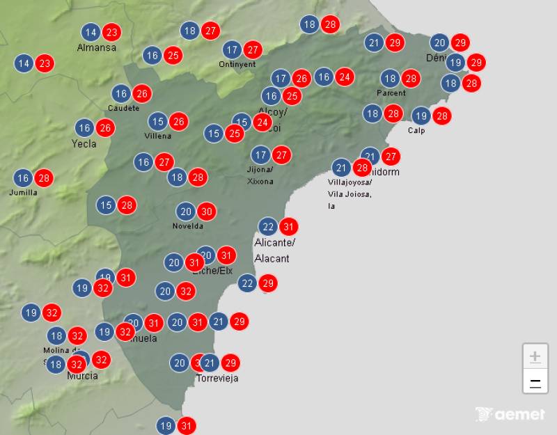 Costa Blanca to get October heatwave: Alicante weather forecast October 20-23