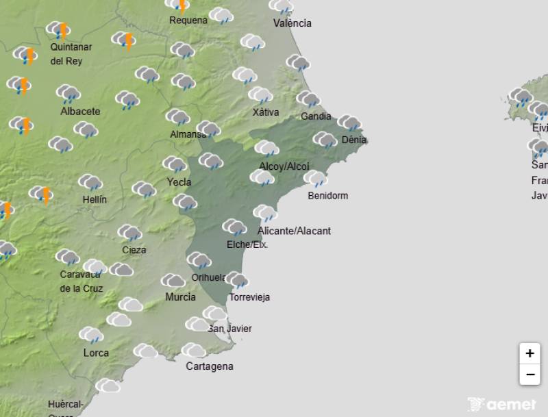 Plenty of winter sunshine: Alicante weather forecast December 1-4