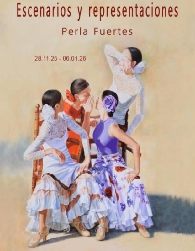Until January 6 Painting exhibition by Perla Fuertes in Mazarrón
