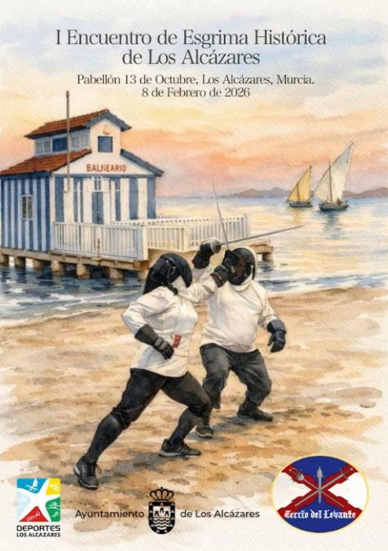 February 8 Historical fencing display in Los Alcázares