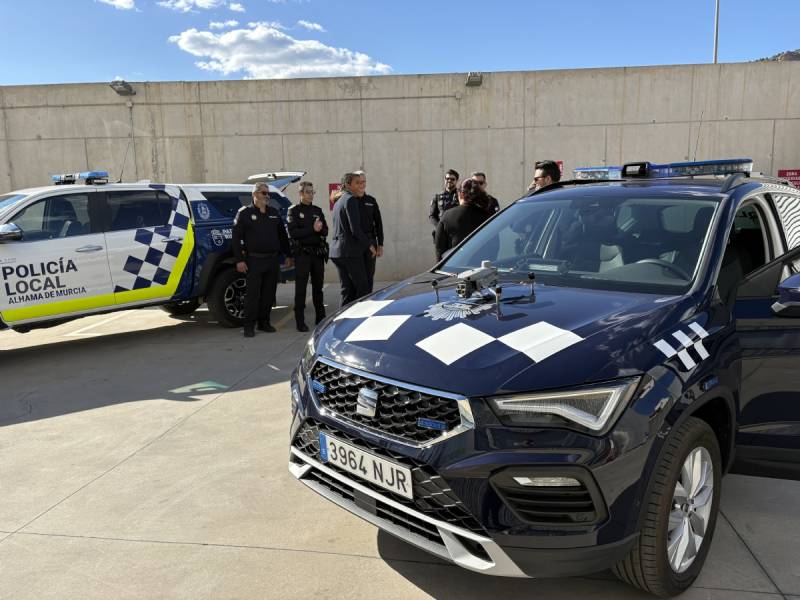 Alhama de Murcia strengthens Local Police with new vehicles and high-tech drones