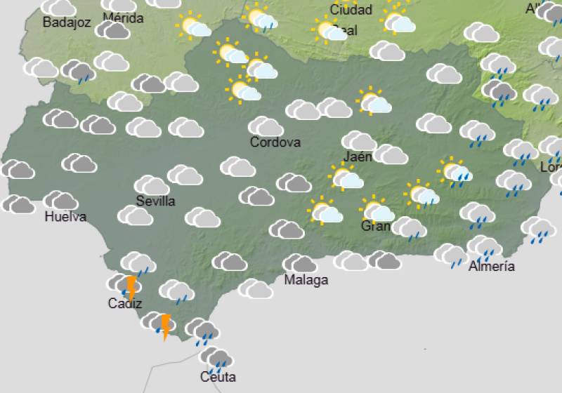 Andalucía weekend weather forecast April 23-26: Hot inland, cloudy spells and coastal breezes