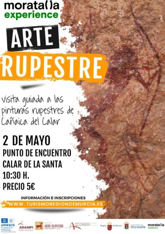 May 2 Guided tour of the prehistoric rock art in the municipality of Moratalla