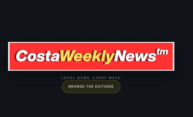 Costa Weekly News now available to read free online... find out where!