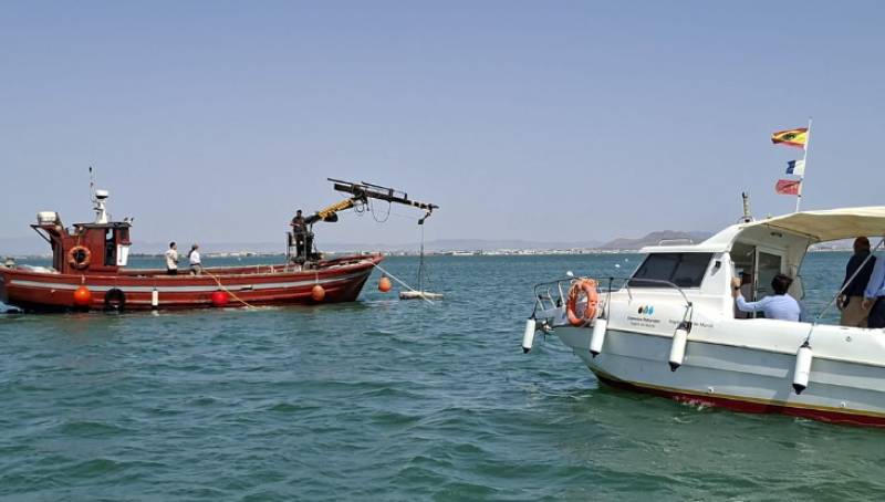 New eco-friendly moorings set to protect the Mar Menor's fragile seabed this summer