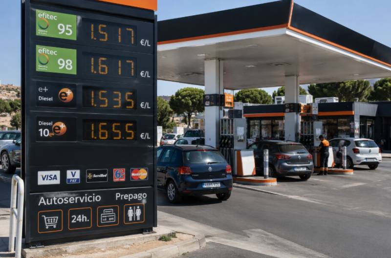 Petrol prices jump 5.6% in Spain as VAT reduction disappears
