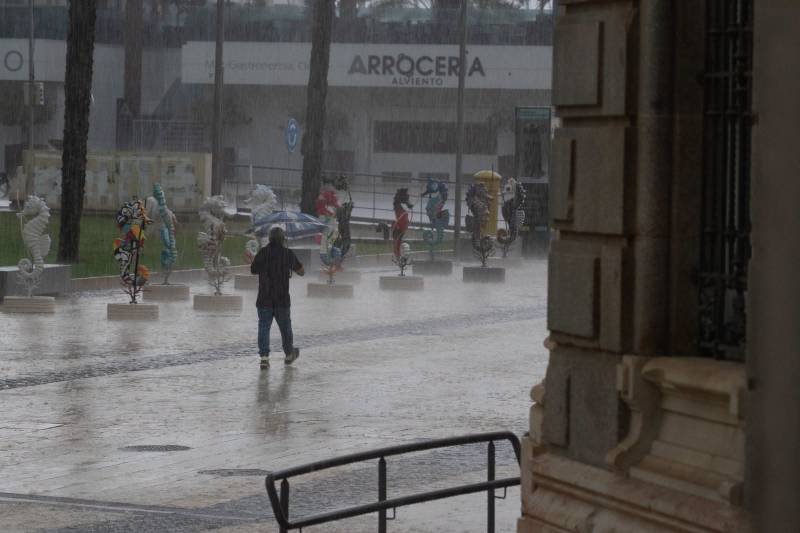 Warm Mediterranean raises risk of intense autumn rain in Murcia