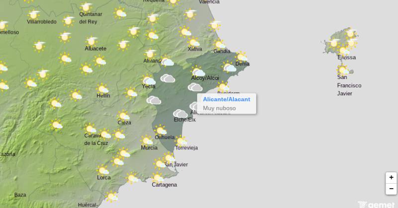 Alicante weekend weather forecast October 22-25: Temperatures to hit 28°C