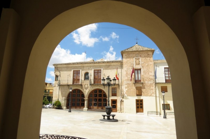 The Town Hall in the Plaza Mayor of Yecla