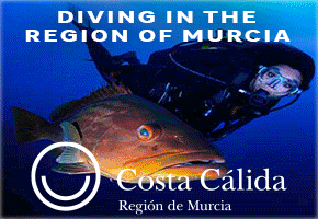 Murcia Turistica Where to go Top of Page 1200 x 180 Diving MURCIA
